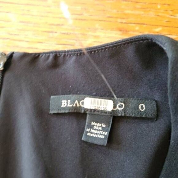 Black Halo Carie Mini Dress in Black Size 0 - Picture 3 of 5